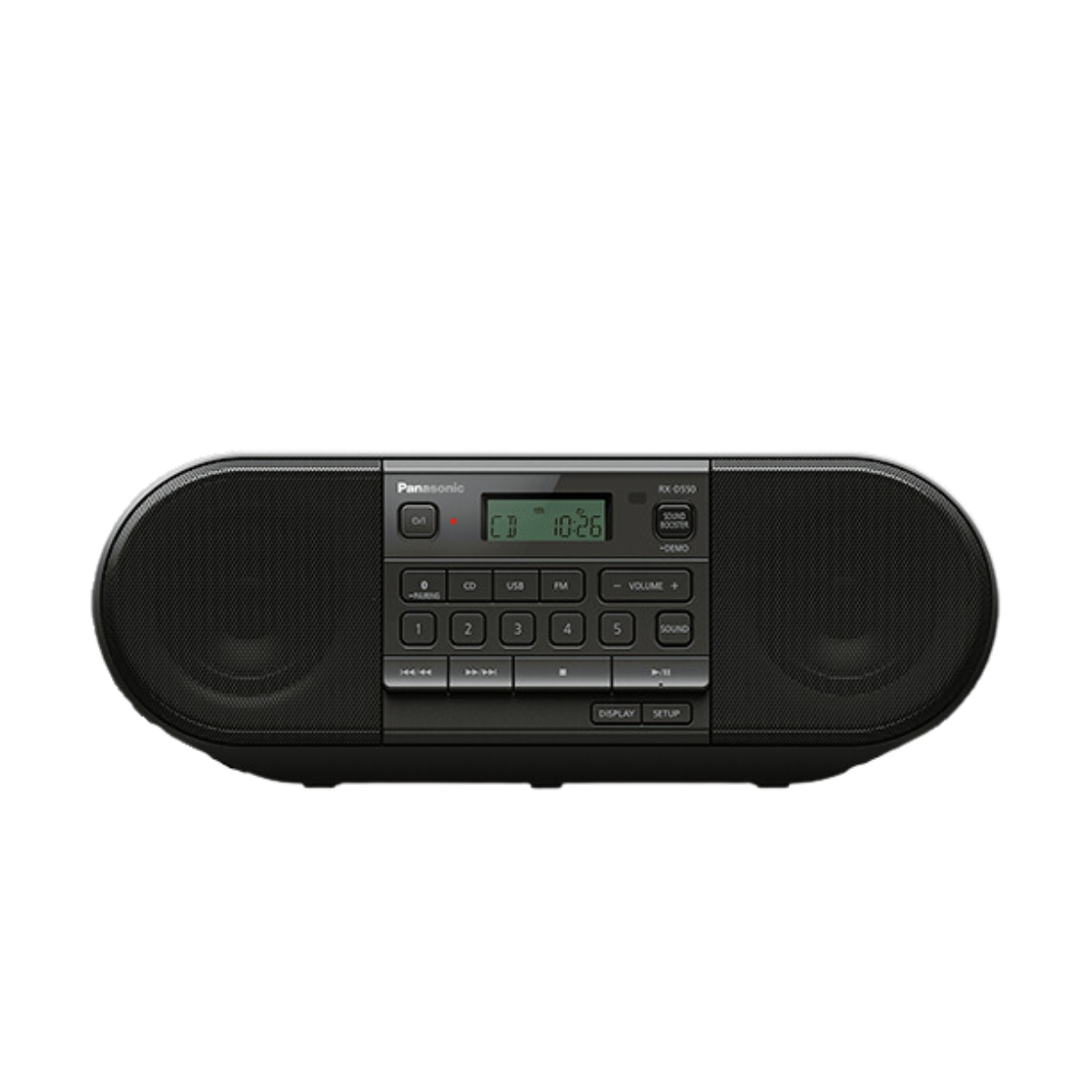 PANASONIC RXD550GS-K RADIO CASETTE CD PLAYER